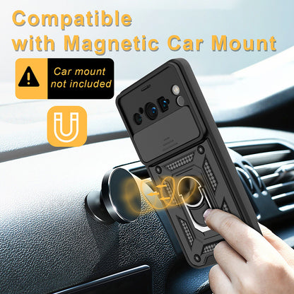 Cover til Google Pixel 8 Pro, Techsuit, CamShield, Sort
