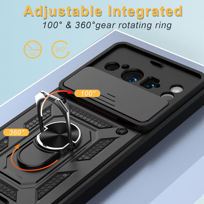 Cover til Google Pixel 8 Pro, Techsuit, CamShield, Sort