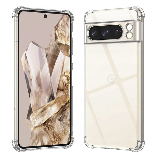 Cover til Google Pixel 8 Pro, Techsuit, Shockproof Clear, Transparent