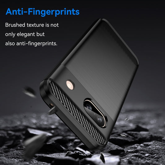 Cover til Google Pixel 8a, Techsuit, Carbon, Sort