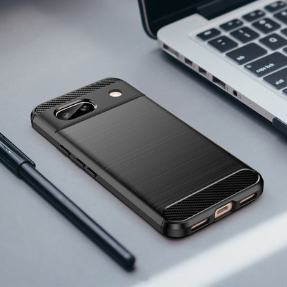 Cover til Google Pixel 8a, Techsuit, Carbon, Sort
