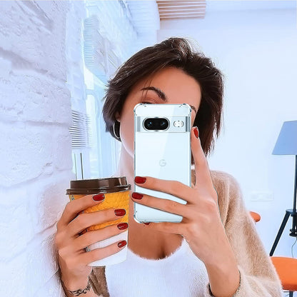 Cover til Google Pixel 8a, Techsuit, Shockproof Clear, Transparent