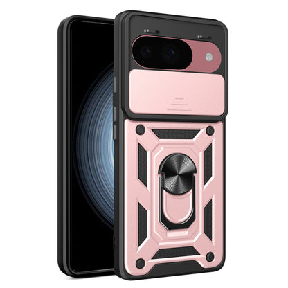Cover til Google Pixel 9 / 9 Pro, Techsuit, CamShield, Pink