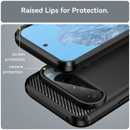 Cover til Google Pixel 9 / 9 Pro, Techsuit, Carbon, Sort