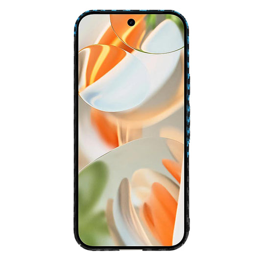 Cover til Google Pixel 9 Pro, Techsuit, Carbonite FiberShell, Sort Bleu