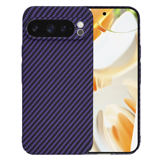 Cover til Google Pixel 9 Pro, Techsuit, Carbonite FiberShell, Lilla