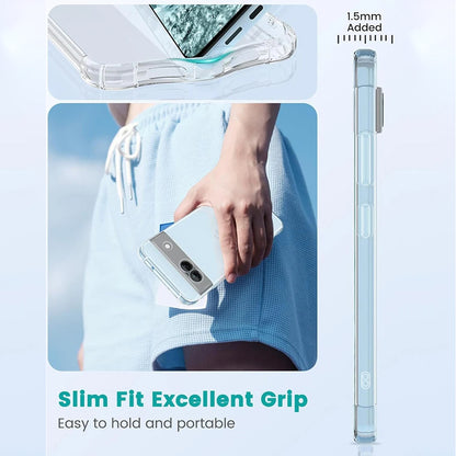 Cover til Google Pixel 9 Pro, Techsuit, Shockproof Clear, Transparent