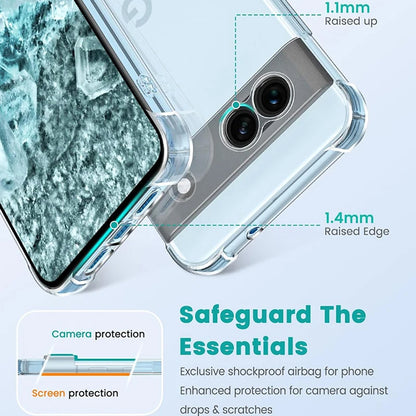 Cover til Google Pixel 9 Pro, Techsuit, Shockproof Clear, Transparent