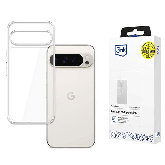 Cover til Google Pixel 9 Pro XL, 3MK, Armor, Transparent