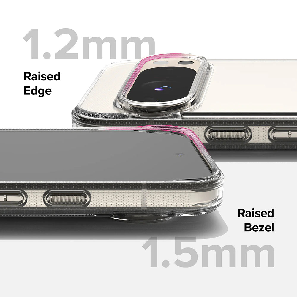 Cover til Google Pixel 9 Pro XL, Ringke, Fusion, Mat Transparent