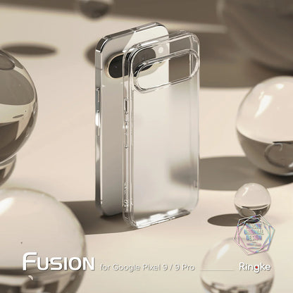 Cover til Google Pixel 9 Pro XL, Ringke, Fusion, Mat Transparent