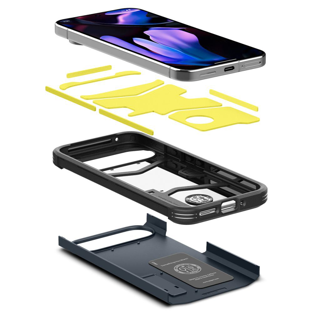 Etui til Google Pixel 9 Pro XL, Spigen, Tough Armor, Blå