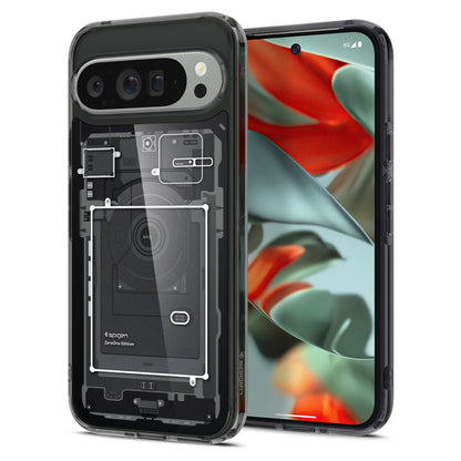 Cover til Google Pixel 9 Pro XL, Spigen, Ultra Hybrid Zero One, Sort ACS07722