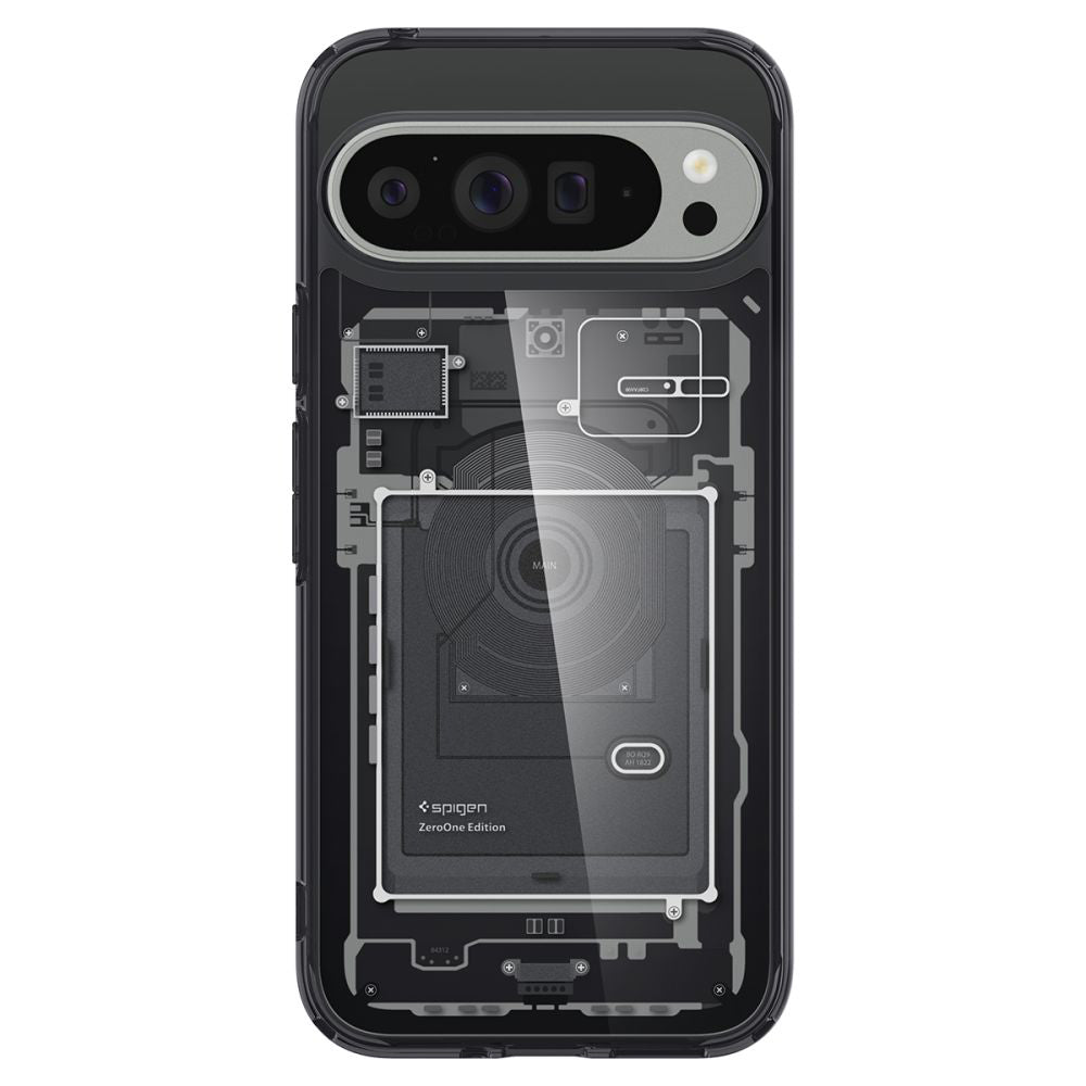 Cover til Google Pixel 9 Pro XL, Spigen, Ultra Hybrid Zero One, Sort ACS07722