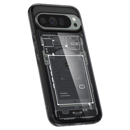 Cover til Google Pixel 9 Pro XL, Spigen, Ultra Hybrid Zero One, Sort ACS07722