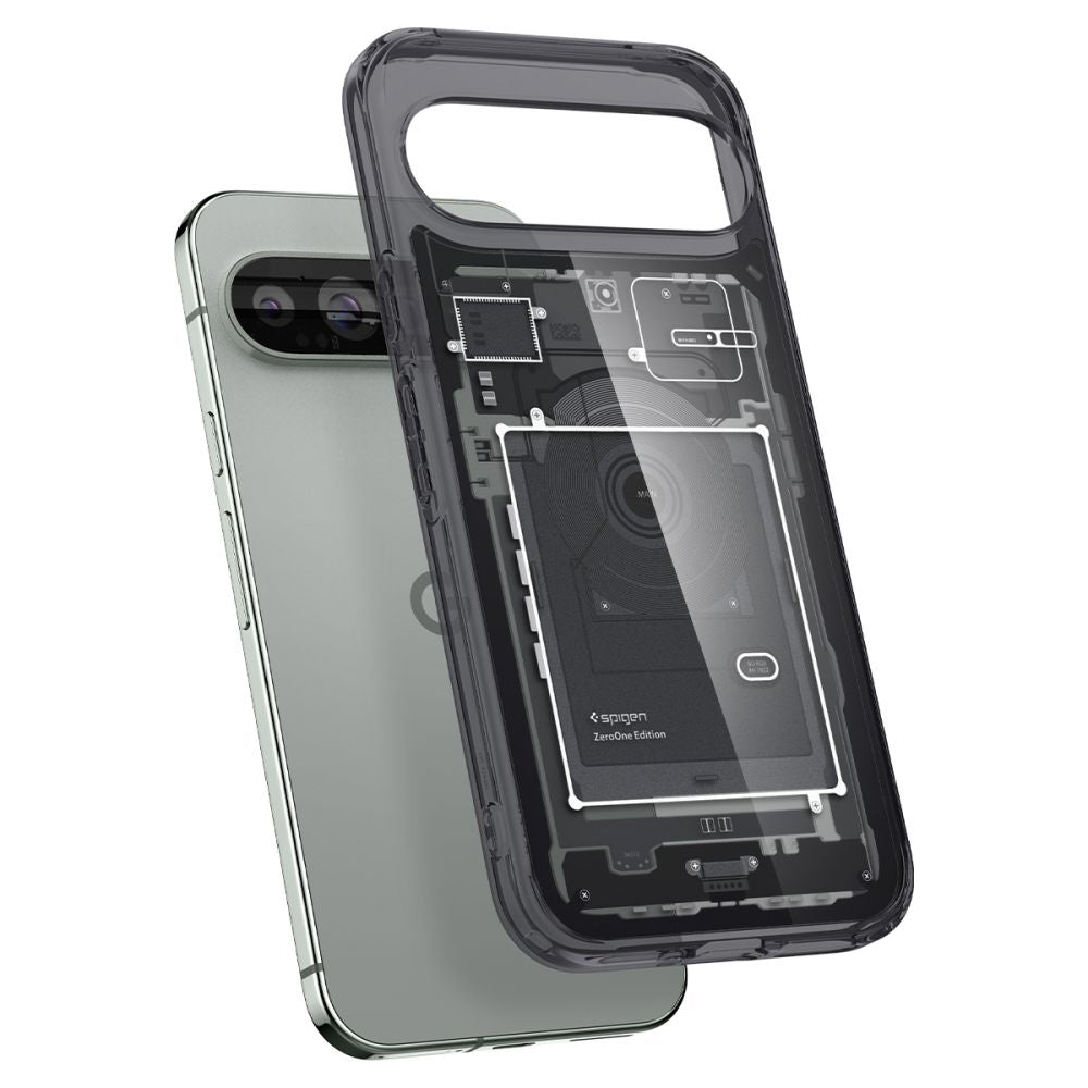 Cover til Google Pixel 9 Pro XL, Spigen, Ultra Hybrid Zero One, Sort ACS07722