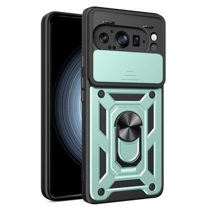 Case for Google Pixel 9 Pro XL, Techsuit, CamShield, Green