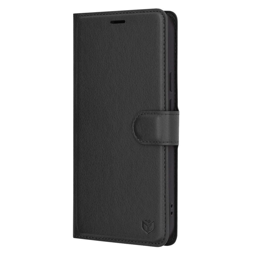 Cover til Google Pixel 9 Pro XL, Techsuit, Leather Folio, Sort