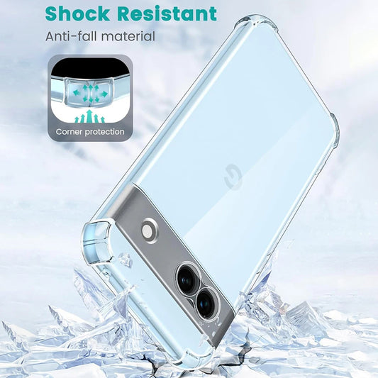 Cover til Google Pixel 9, Techsuit, Shockproof Clear, Transparent