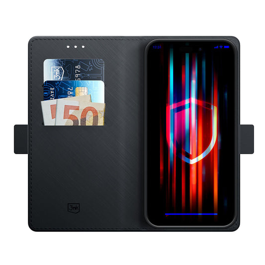 Cover til Google Pixel 9a, 3MK, Wallet, Sort