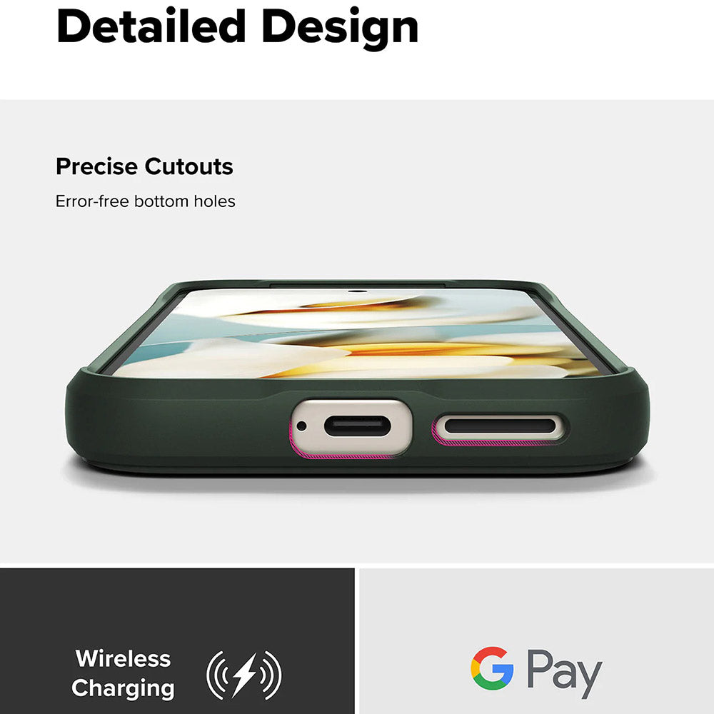 Cover til Google Pixel 9a, Ringke, Onyx, Mørkegrøn