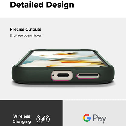 Cover til Google Pixel 9a, Ringke, Onyx, Mørkegrøn