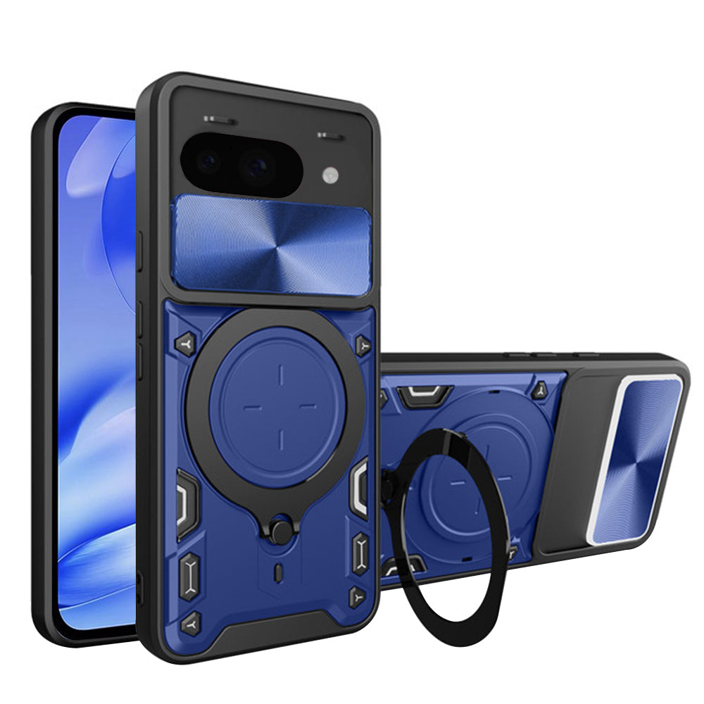 Cover til Google Pixel 9a, Techsuit, CamGuard Pro, Blå