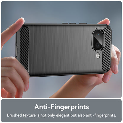 Cover til Google Pixel 9a, Techsuit, Carbon, Blå