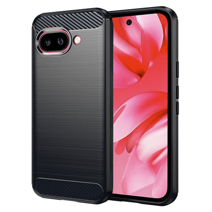 Cover til Google Pixel 9a, Techsuit, Carbon, Sort