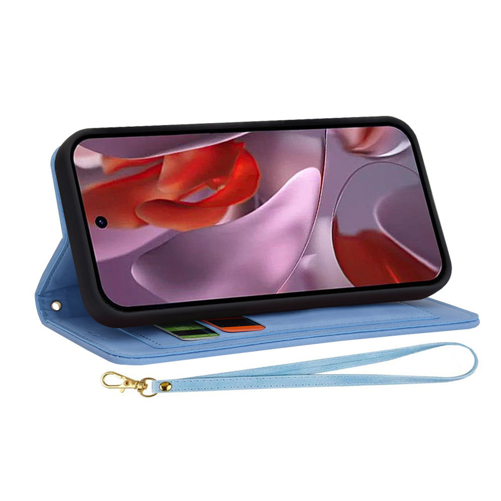 Cover til Google Pixel 9a, Techsuit, FlipCraft, Blå