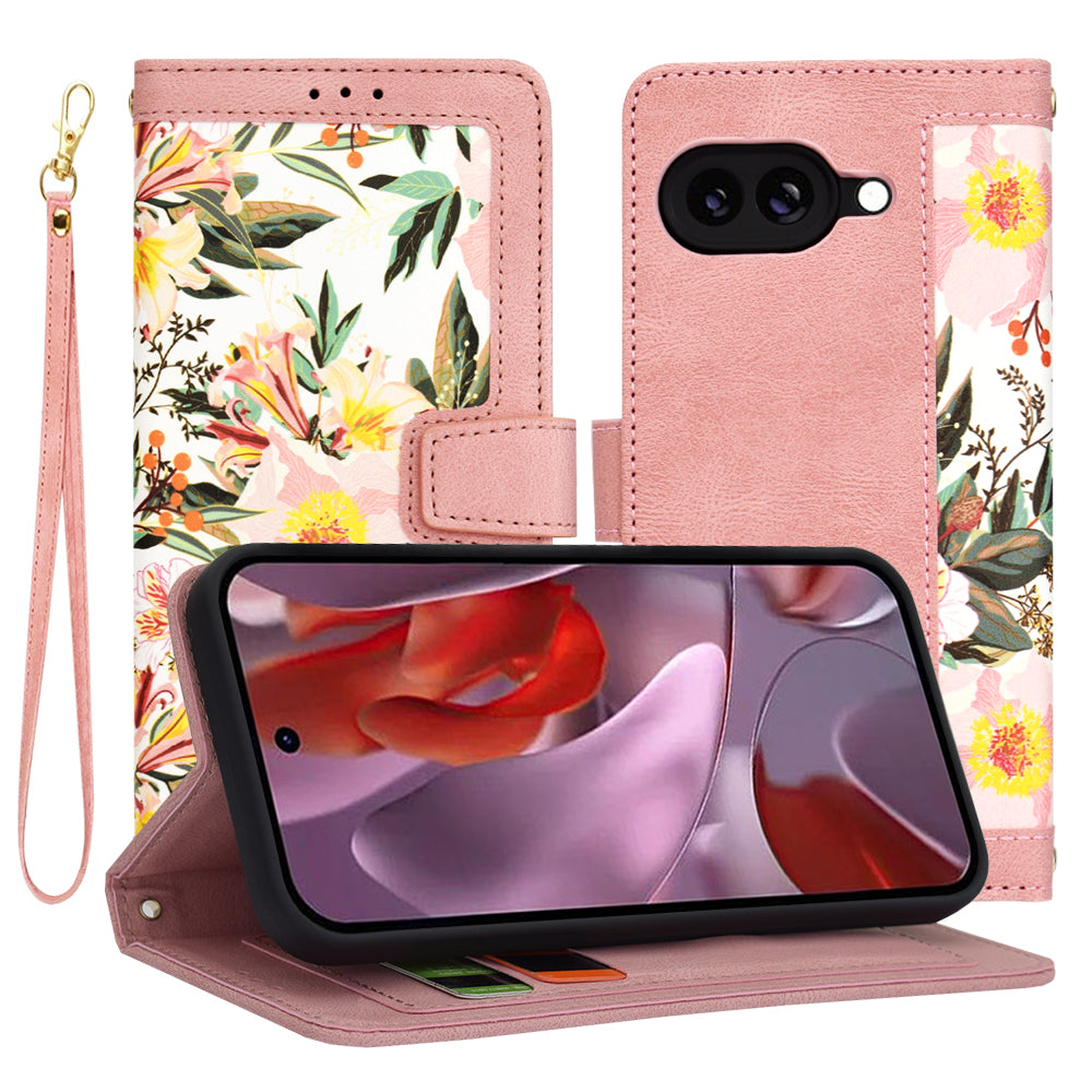 Cover til Google Pixel 9a, Techsuit, FlipCraft, Pink