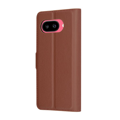 Cover til Google Pixel 9a, Techsuit, Leather Folio, Brun