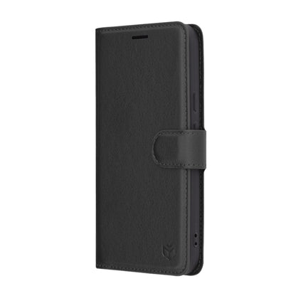 Cover til Google Pixel 9a, Techsuit, Leather Folio, Sort