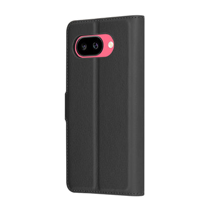 Cover til Google Pixel 9a, Techsuit, Leather Folio, Sort