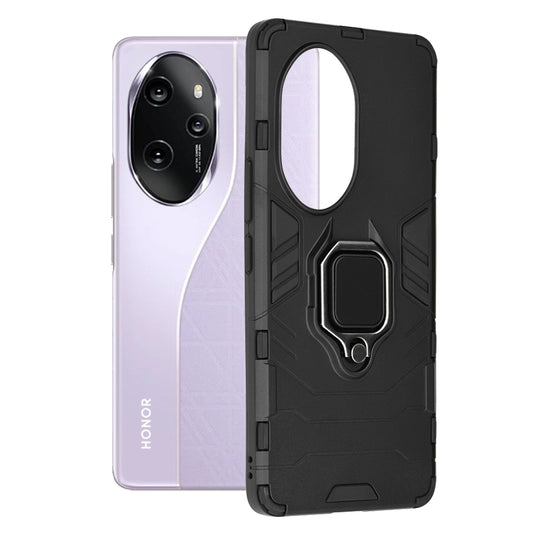 Cover til Honor 100 Pro, Techsuit, Shield, Sort