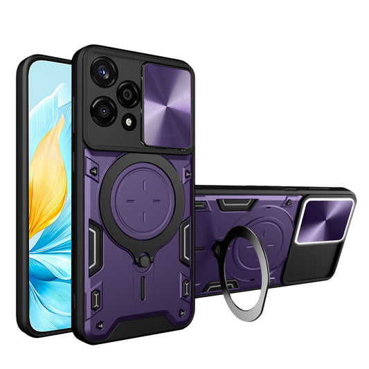 Cover til Honor 200 Lite, Techsuit, CamGuard Pro, Lilla
