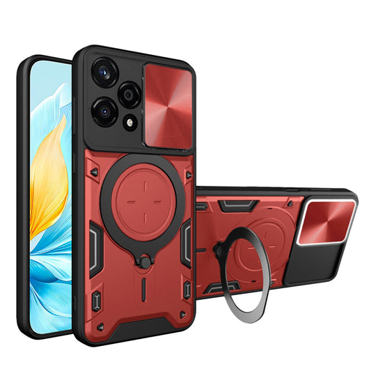Cover til Honor 200 Lite, Techsuit, CamGuard Pro, Rød