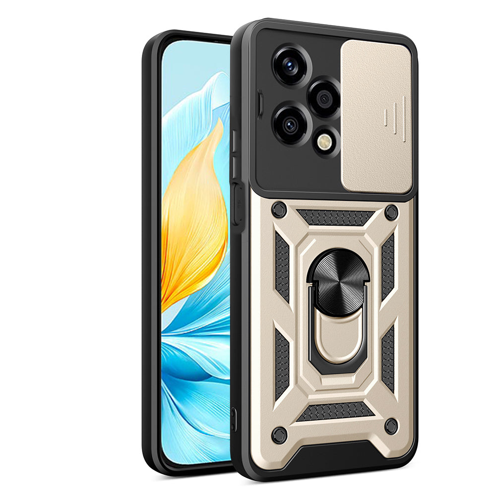 Cover til Honor 200 Lite, Techsuit, CamShield, Guld