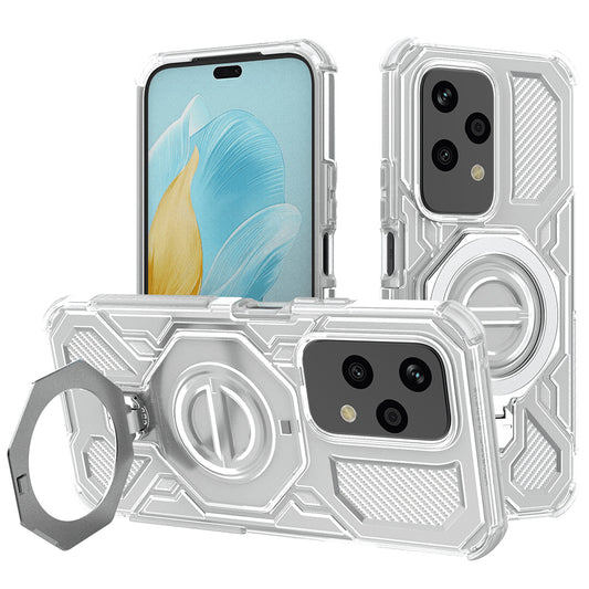 Cover til Honor 200 Lite, Techsuit, Carbon Shield Pro, Hvid