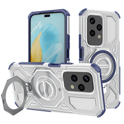 Cover til Honor 200 Lite, Techsuit, Carbon Shield Pro, Blå