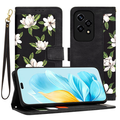 Cover til Honor 200 Lite, Techsuit, FlipCraft, Sort
