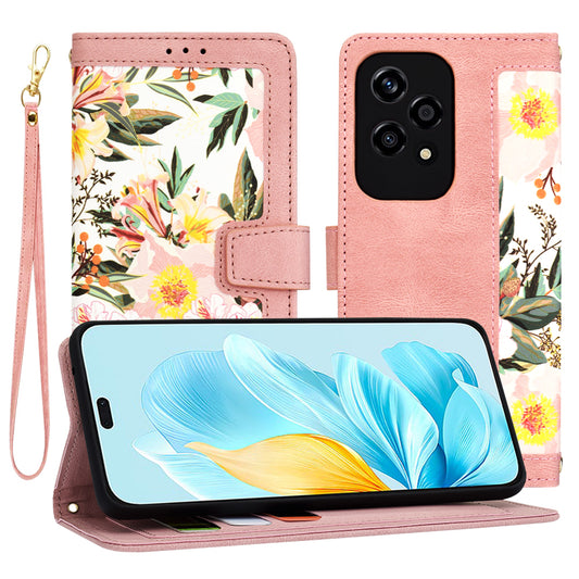Cover til Honor 200 Lite, Techsuit, FlipCraft, Pink