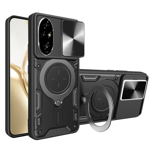 Cover til Honor 200, Techsuit, CamGuard Pro, Sort