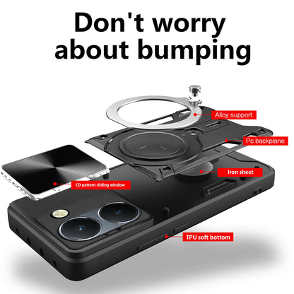 Case for Honor 200, Techsuit, CamGuard Pro, Black