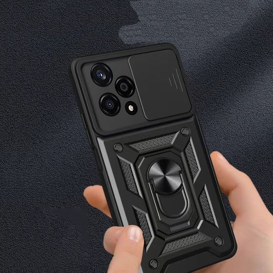 Cover til Honor 200, Techsuit, CamShield, Sort