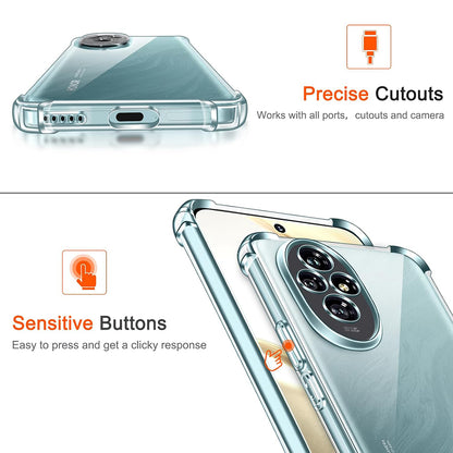 Cover til Honor 200, Techsuit, Shockproof Clear, Transparent