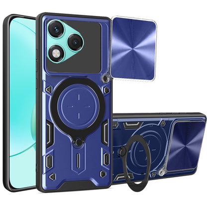Cover til Honor 400 Lite, Techsuit, CamGuard Pro, Blå