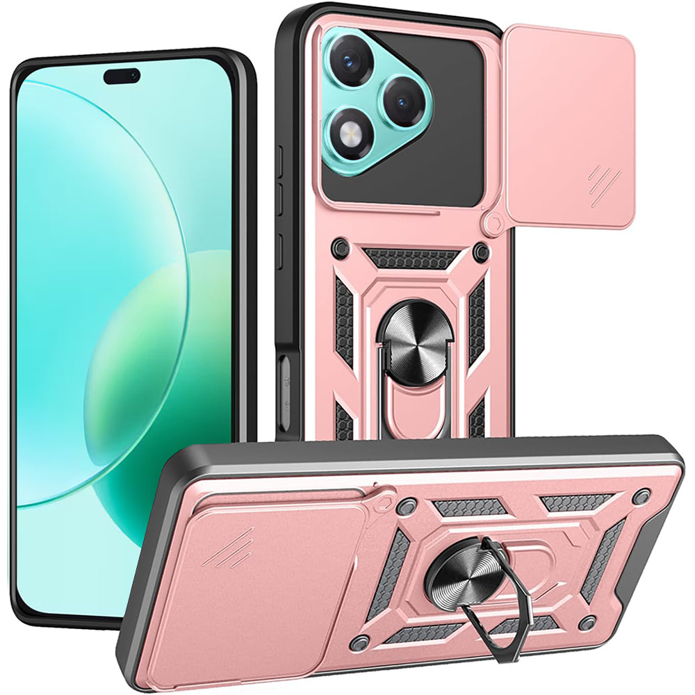 Cover til Honor 400 Lite, Techsuit, CamShield, Pink