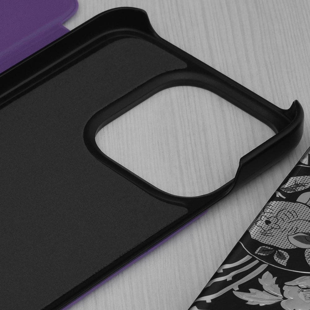 Cover til Honor 400 Lite, Techsuit, eFold, Lilla