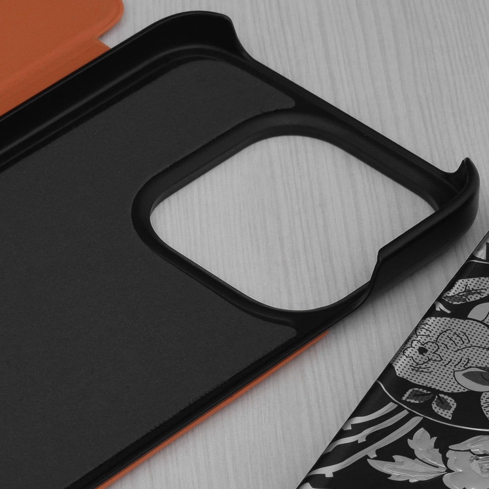 Cover til Honor 400 Lite, Techsuit, eFold, Orange
